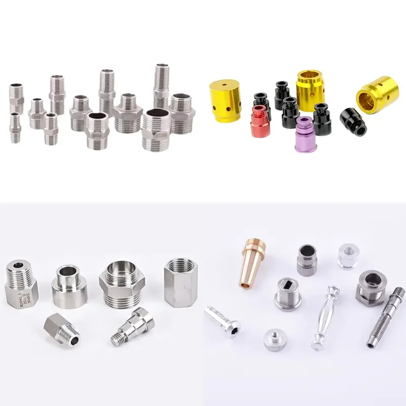 High Precision Stainless Steel Aluminum CNC Machining Milling Rapid Prototyping Turning Parts Manufacturing Service