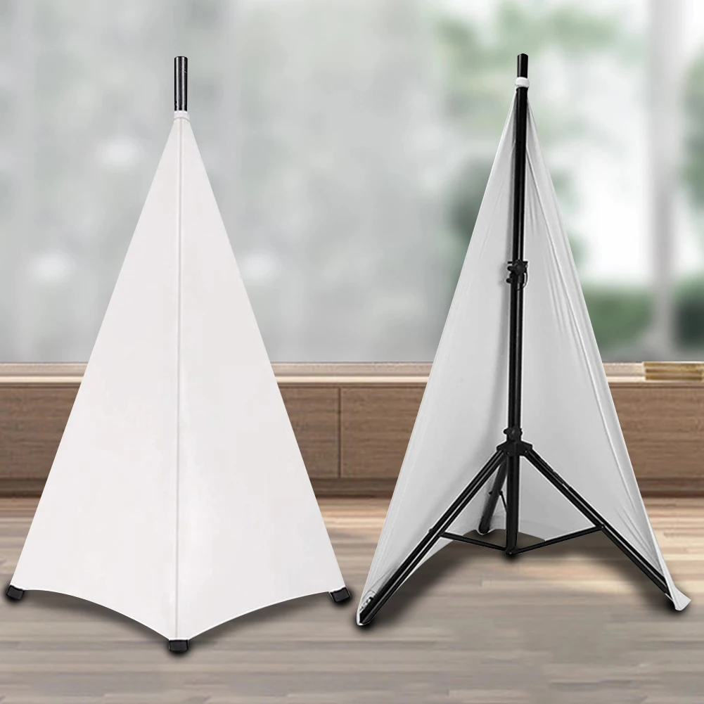 Universal Speaker Stand Cover Tripod Stand Cover Height Flexible Stretchable Floor Equipment Tool Blind Accessories