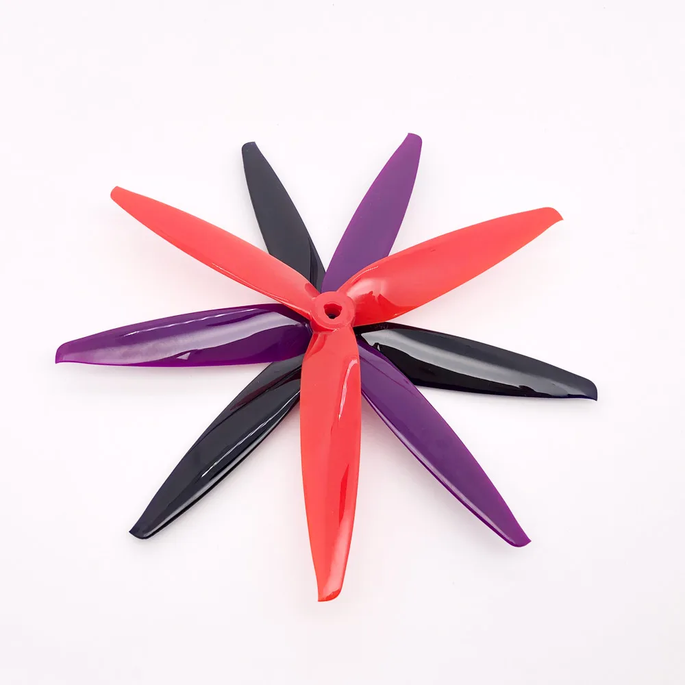 2Pairs(2CW+2CCW) HQPROP 7X4X3 7040 3-Blade PC Propeller for RC FPV Freestyle 7inch Long Range LR7 Cinelifter Drones DIY Parts