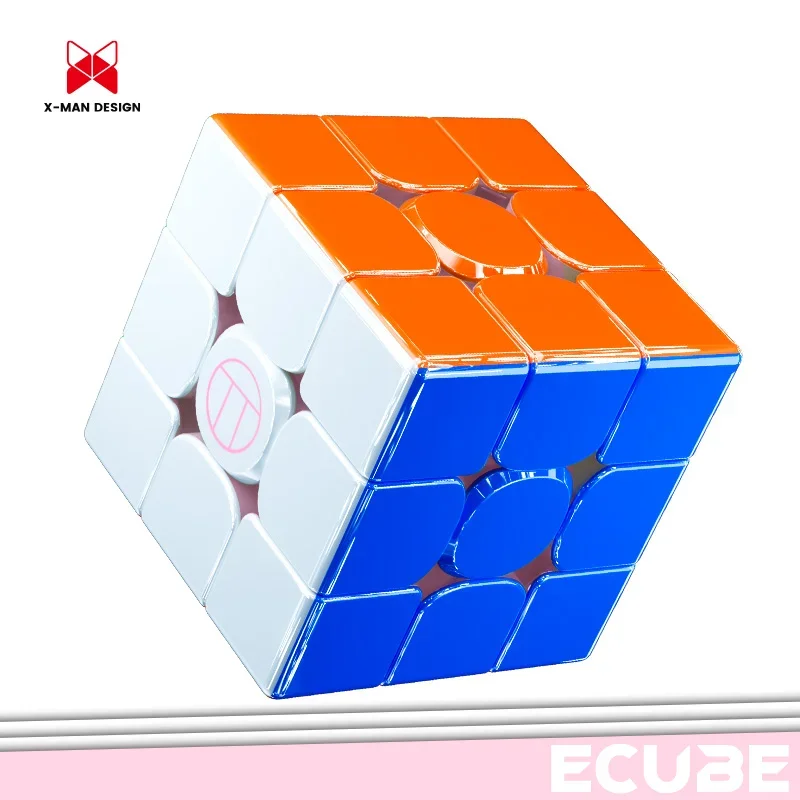 [ECube] QiYi XMD Tornado V5 Picube SE Pink Inner 2026 Magnetic Speed Cube UV Coated Pioneer Core Puzzle Toy for Speedcubing