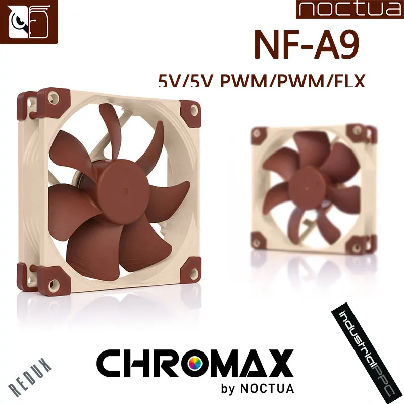 Noctua NF-A9 5V/12V 3PIN/4PIN 92x92x25mm Fan Intelligent Temperature Control/Low Noise And High Quality CPU 9cm Case Fan