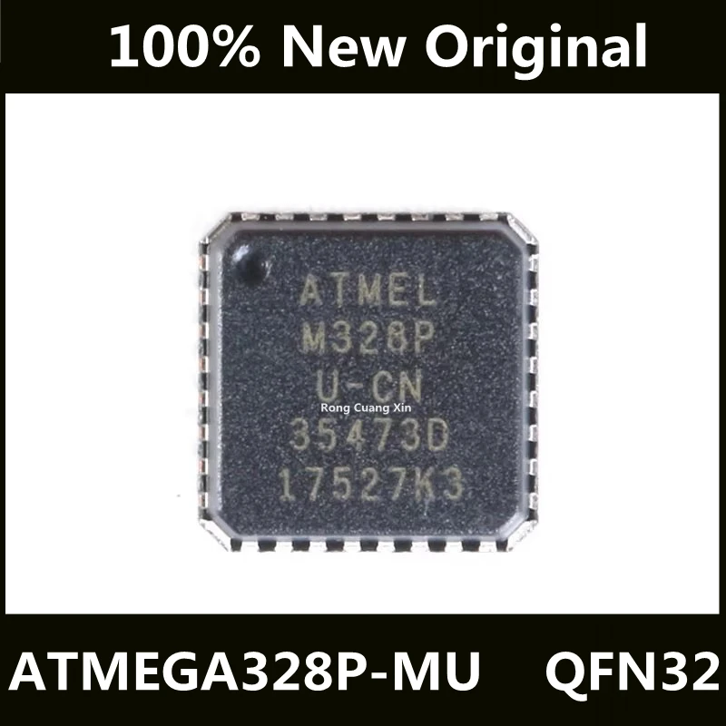 

New Original ATMEGA328P-MU ATMELM328PU-TH M328PU M328P QFN-32 MCU Chip IC 32K Flash Memory