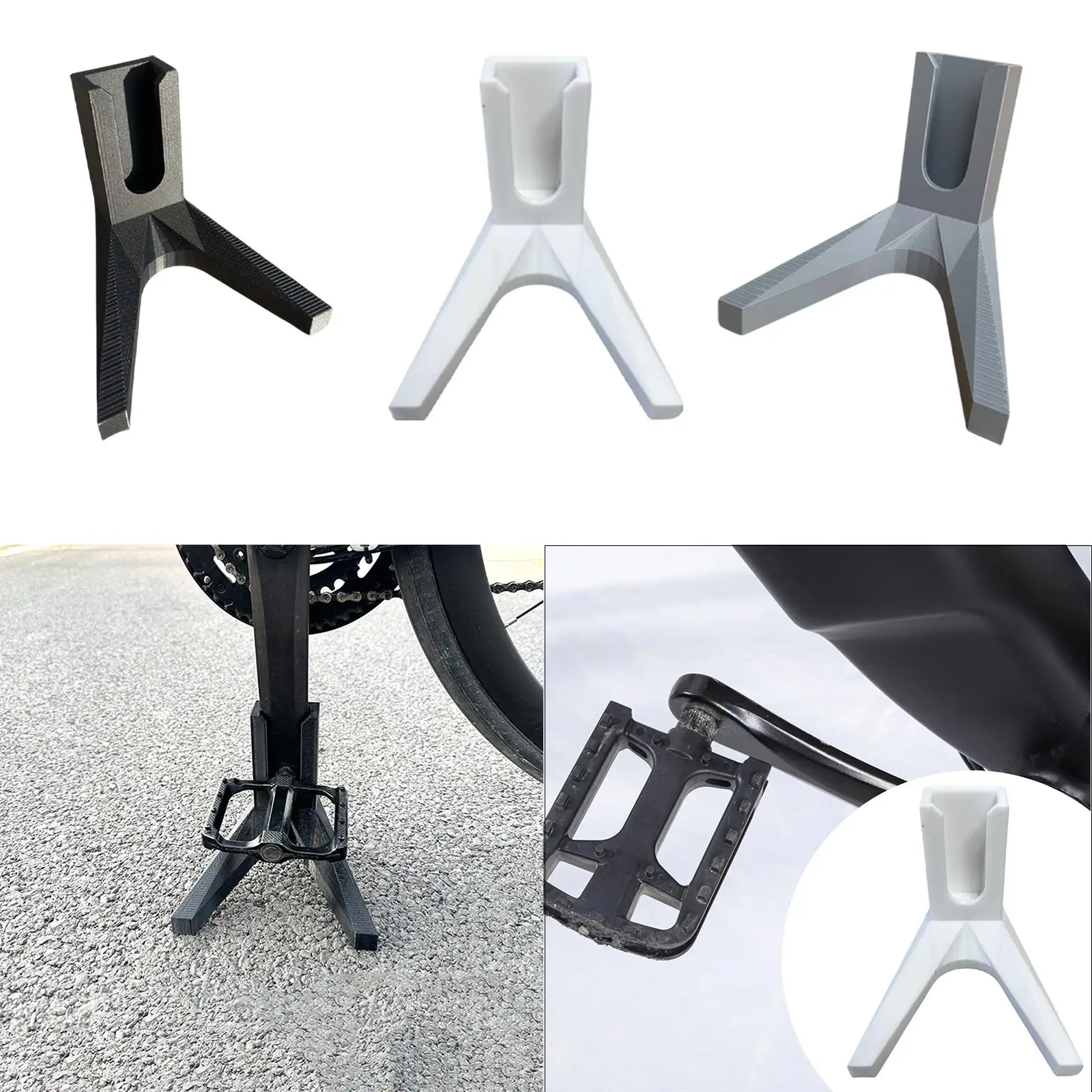 Bike Crank Kickstand Road Bike Flat Stand for Apartment Garage Resting