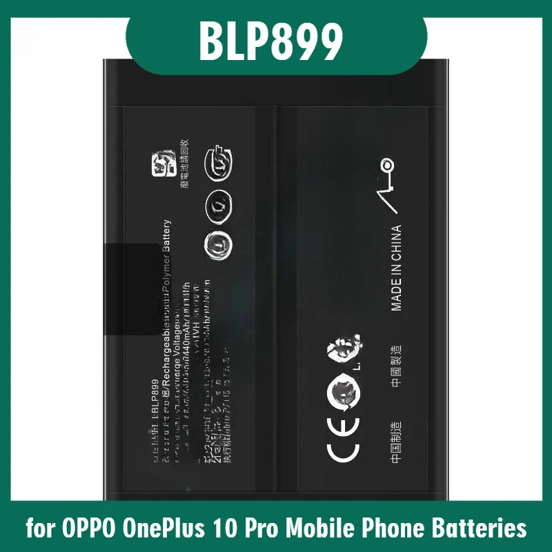 

New 5000mAh BLP899 Replacement Battery for OPPO OnePlus 10 Pro Mobile Phone Batteries