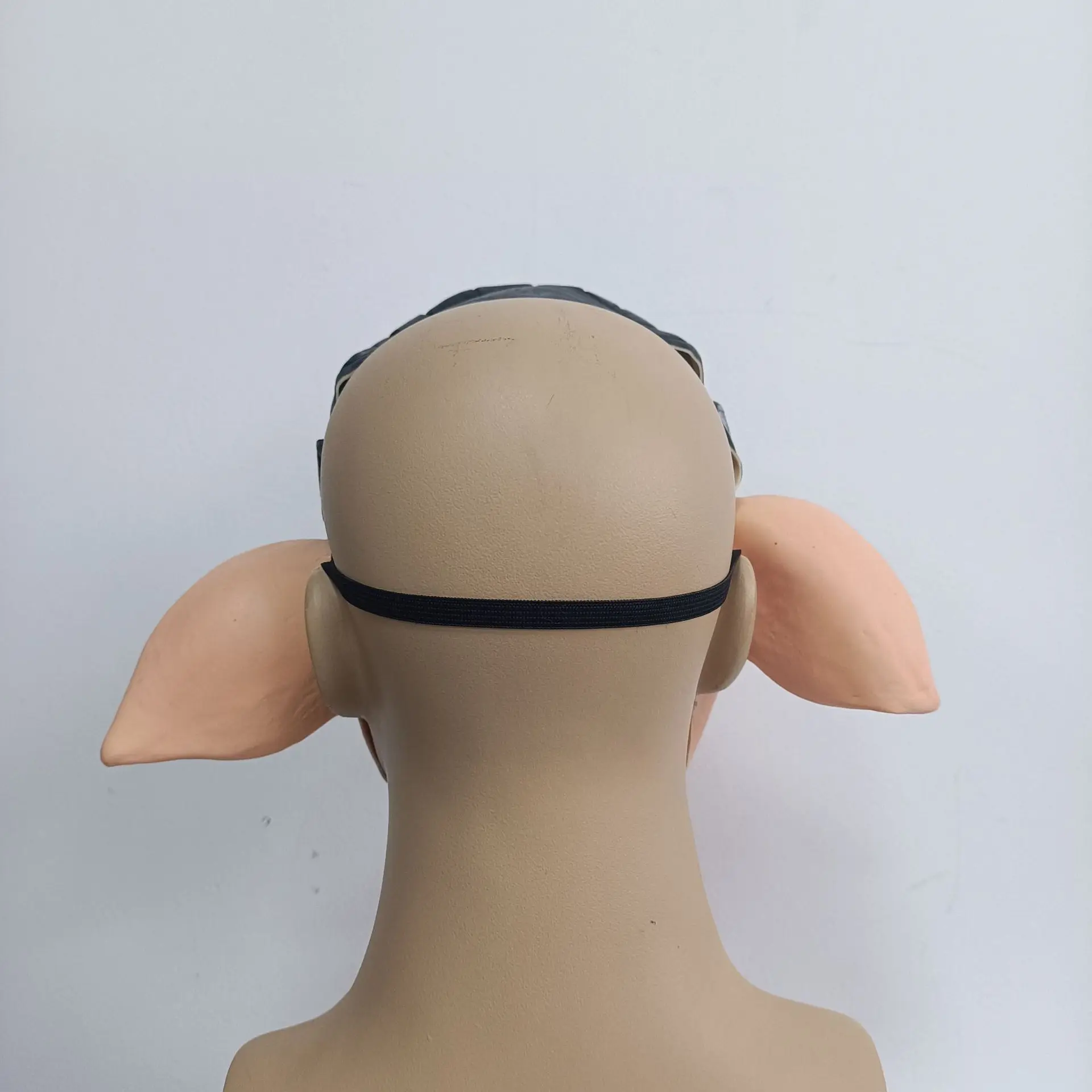 Realistische Schweinchen-Maske aus Latex mit Hut für Erwachsene, Cosplay-Kostüm, Halloween-Party, Faschingskostüm, Performance-Requisite – Detail 2