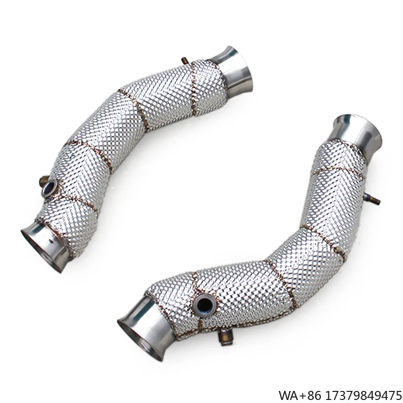 

YK Free Flow Downpipe for Lamborghini Gallardo 5.0L 2004-2007 High Performance Exhaust System Stainless Steel Exhaust Pipe