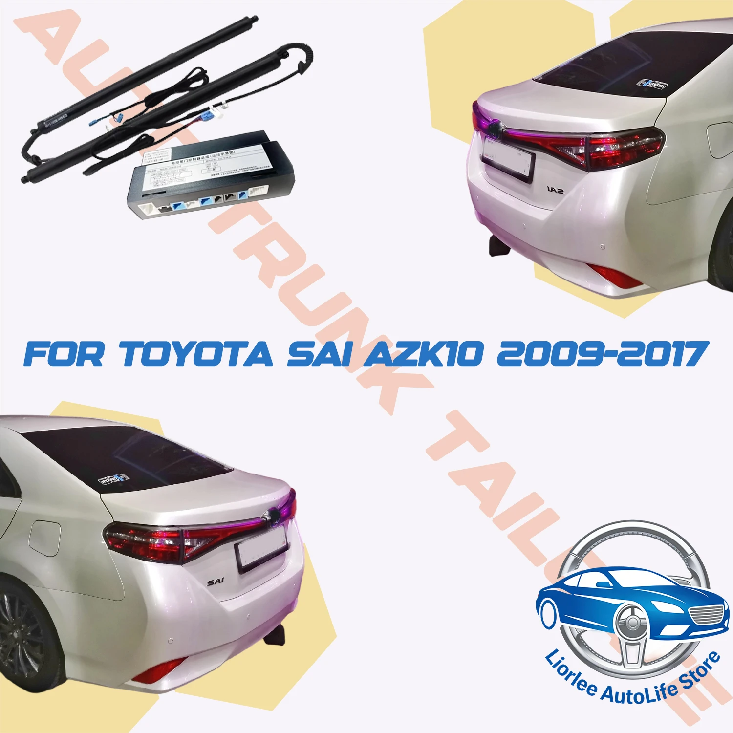 For Toyota Sai AZK10 2009-2017 Car Power Trunk Lift Electric Hatch Tailgate Tail Gate Strut Auto Rear Door Actuator