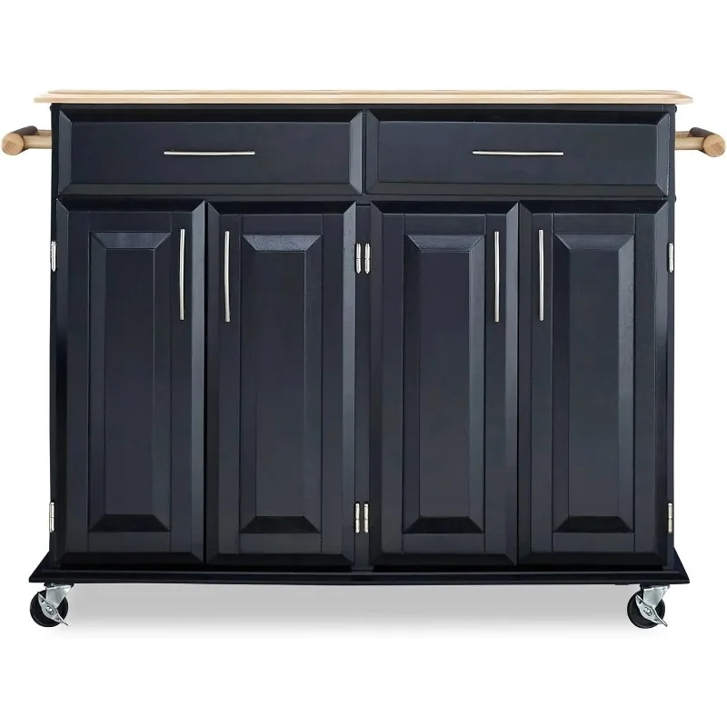 

Kitchen Cart with Storage Dolly Madison, 48.25 Inches Wide