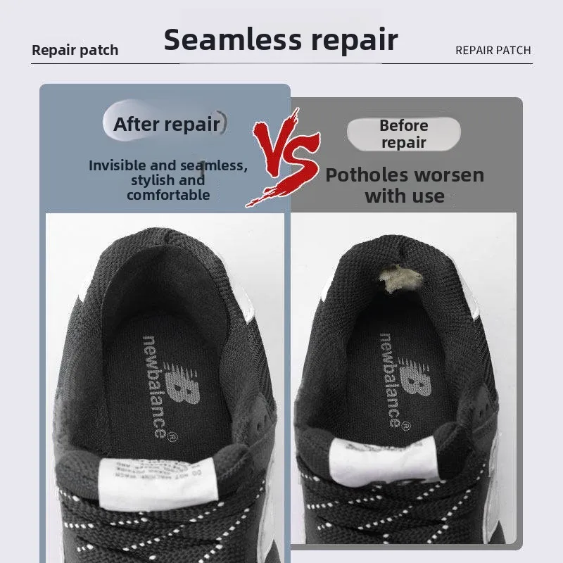 Sports Shoe Insole Repair Patch Anti-Wear Pad Self-Adhesive Heel Patch for Worn out Shoes Shoe Repair Inner Liner Hole Patch