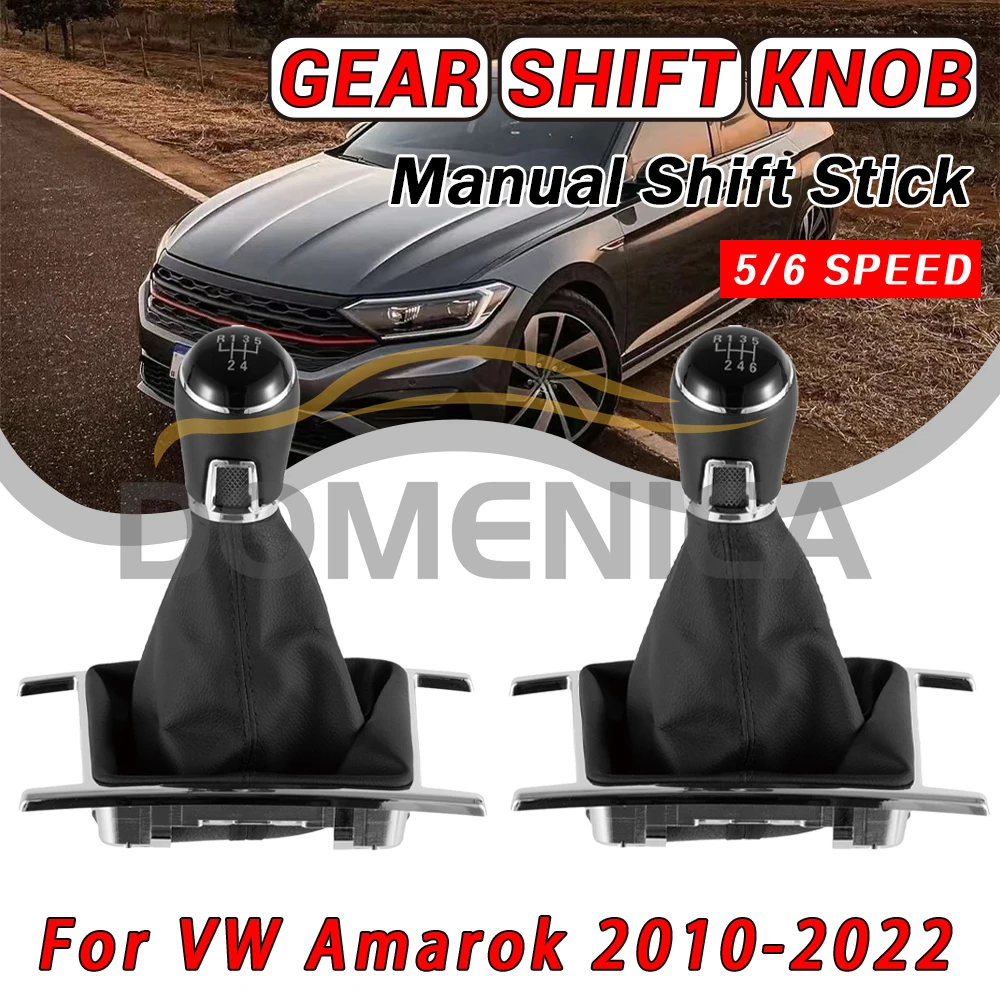 New Product Manual Gear Shift Knob For VW Amarok 2010 2011 2012 2013 2014 2015 2016 2017 2018 2019 2020 2021 2022
