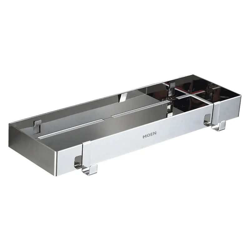 

Bathroom Removable Gun Grey Towel Bar Shelf Kitchen No Punching