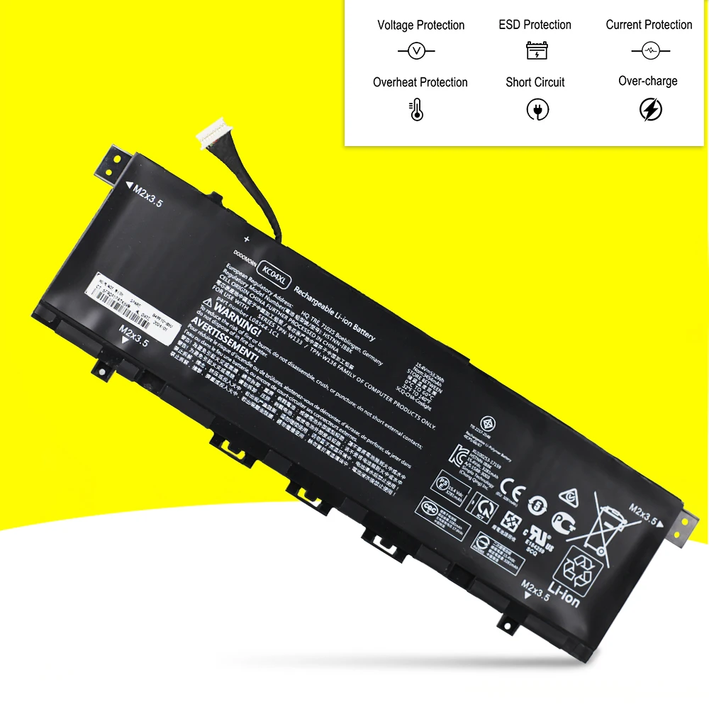 Imagem -03 - Bateria do Portátil para hp Envy Kc04xl Hstnn-ib8k 13-ar 13-aq 13-ah 13-aq0010tu 13-ah0010tx 13-ag0000au 15.4v 53.2wh