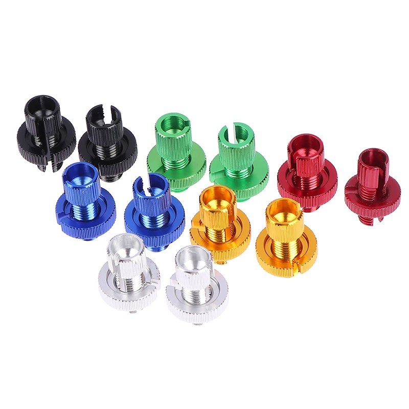 

1 Pair Aluminum Universal Motorcycle Break Clutch Throttle Cable adjuster M10 Screw