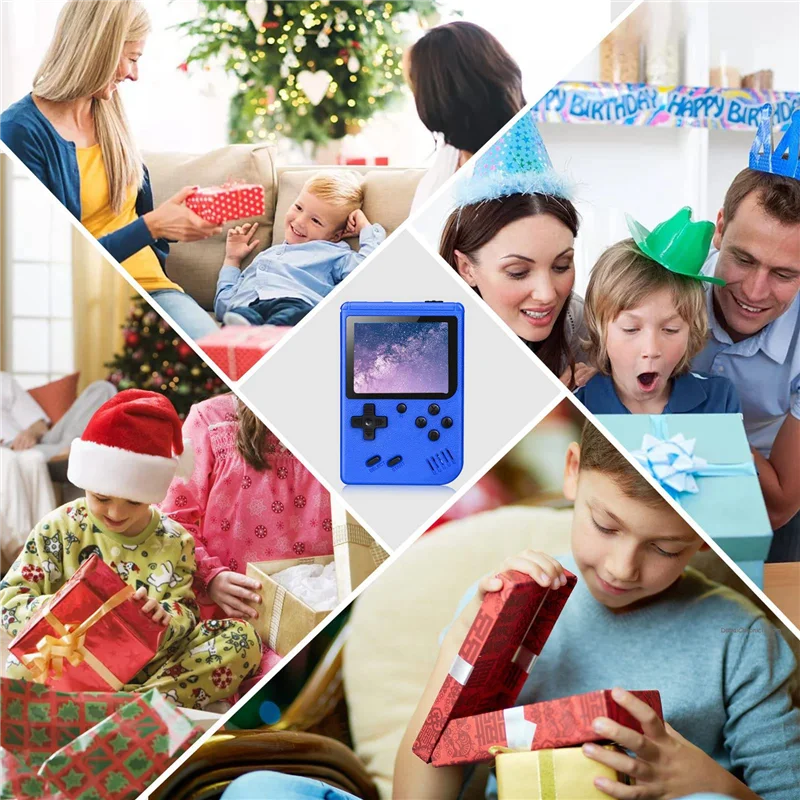 

N88R 2.4 Inch Handheld Game Console Retro Design For Kids With 400 Games Game Controller