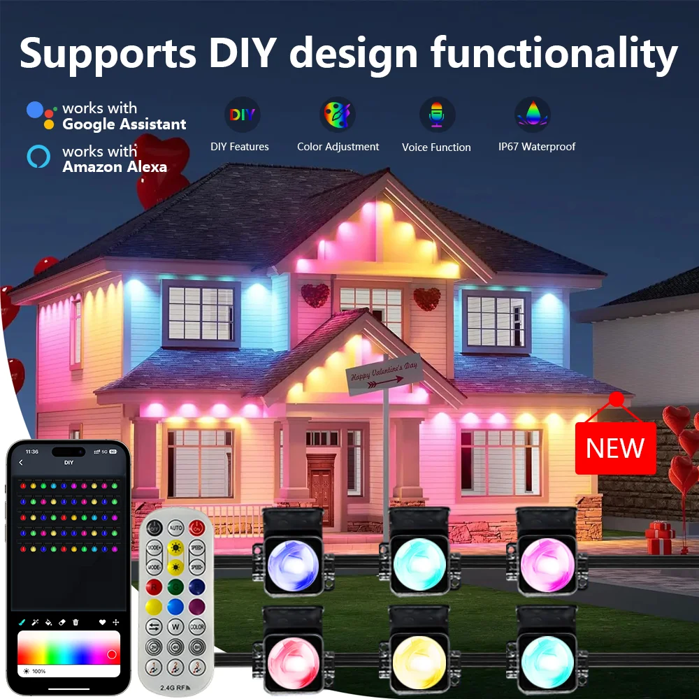 Smart Rgbic Led Eav… - image