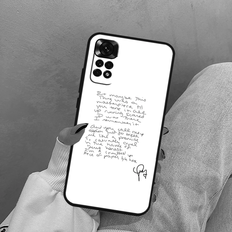 كلمات جيدة جدًا لهاتف Xiaomi Redmi Note 14 9 10 11 12 13 Pro 12S 11S غطاء حماية لهاتف Redmi 15C 14C 12C 10C 13C