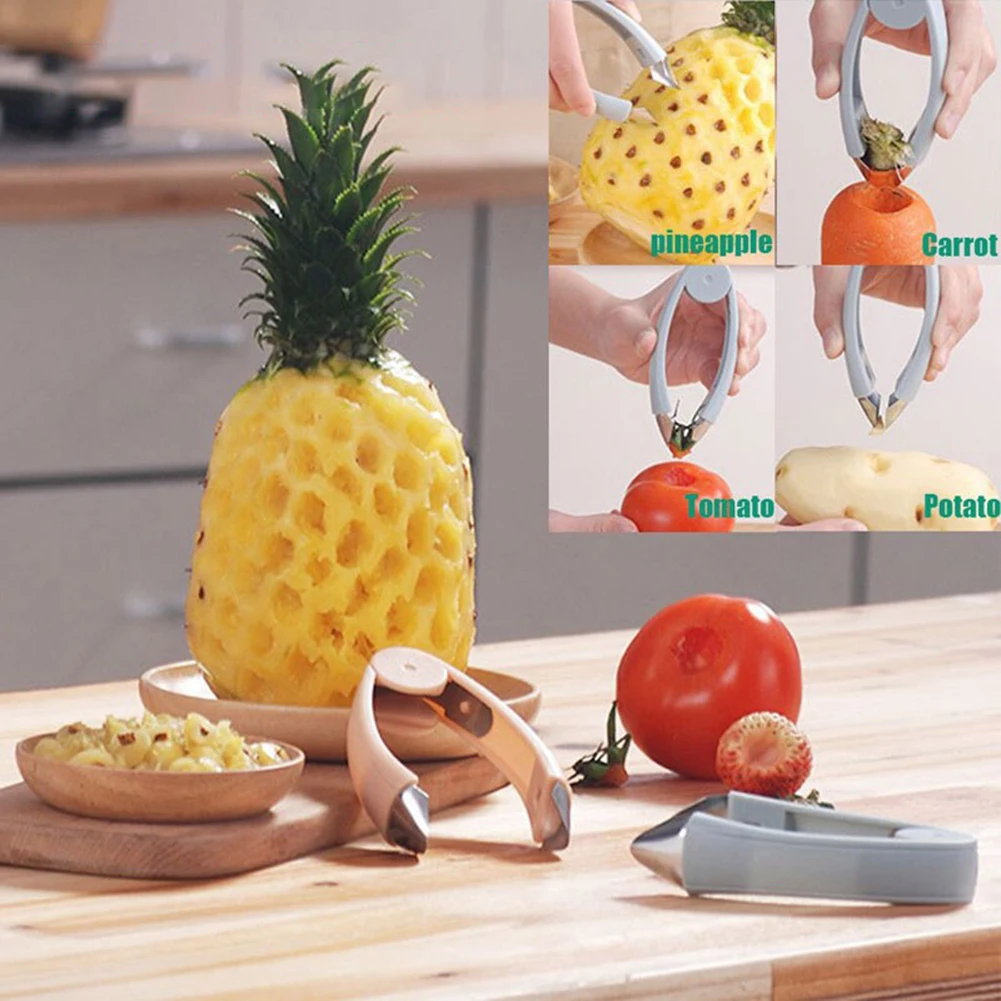 Revolutionary Strawberry Huller and Vegetable Stem Remover Ergonomic Handle High Quality Stainless Steel Blade view 6