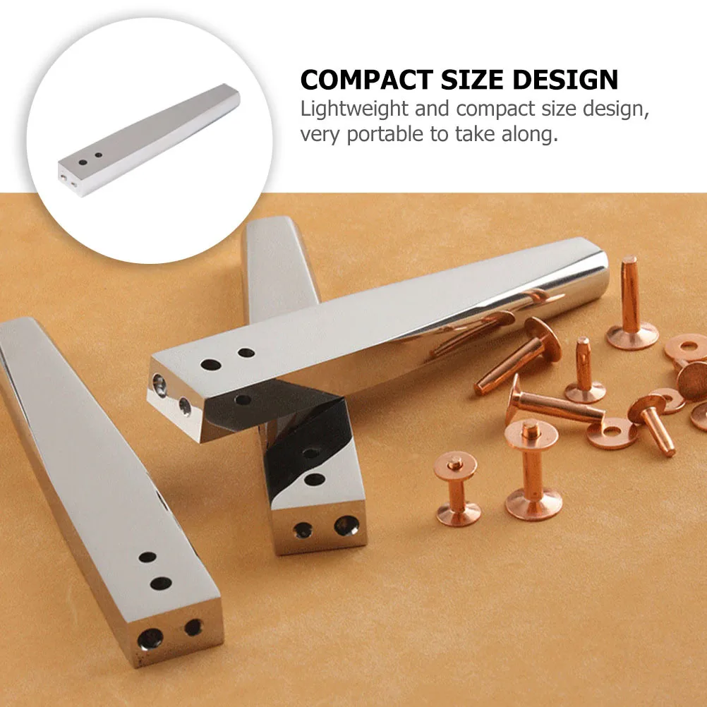 1 pçs ferramenta de montagem rebite aço inoxidável alta qualidade longa duração leve casa diy artesanato rebite setter