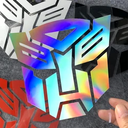 For Transformers Decal Car Styling Reflective Sticker Autobot  Auto Badge Emblem Mobile Phone Laptop Decoration