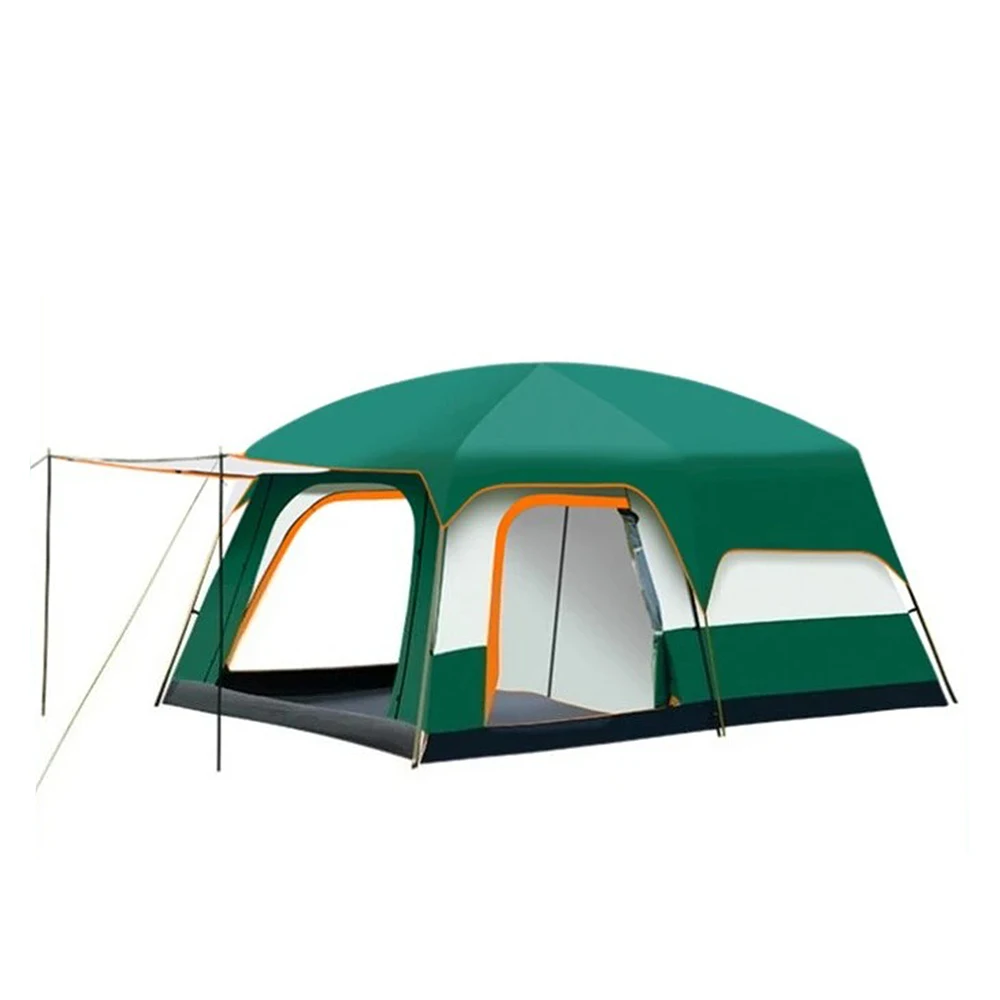 

Large Camping Tent Can Accommodate 4 To 12 People Thickened Rainproof Outdoor Picnic Tent Quick To Set Up Foldable and Portable