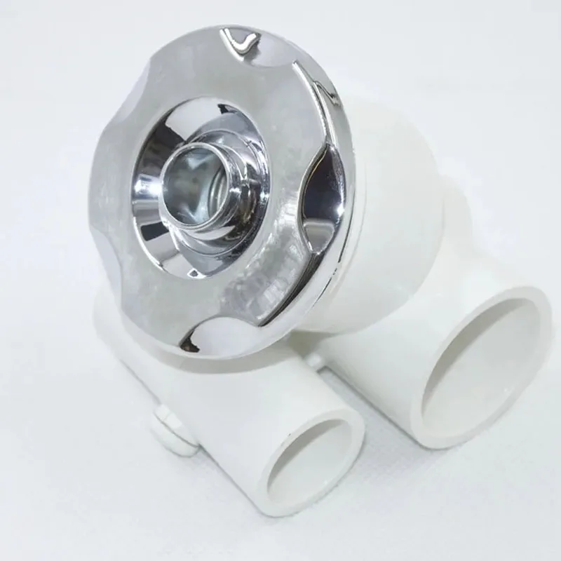2.5 inch Massage tub nozzle,63.5mm Chrome-plated plastic surface massage spa hot tub jet