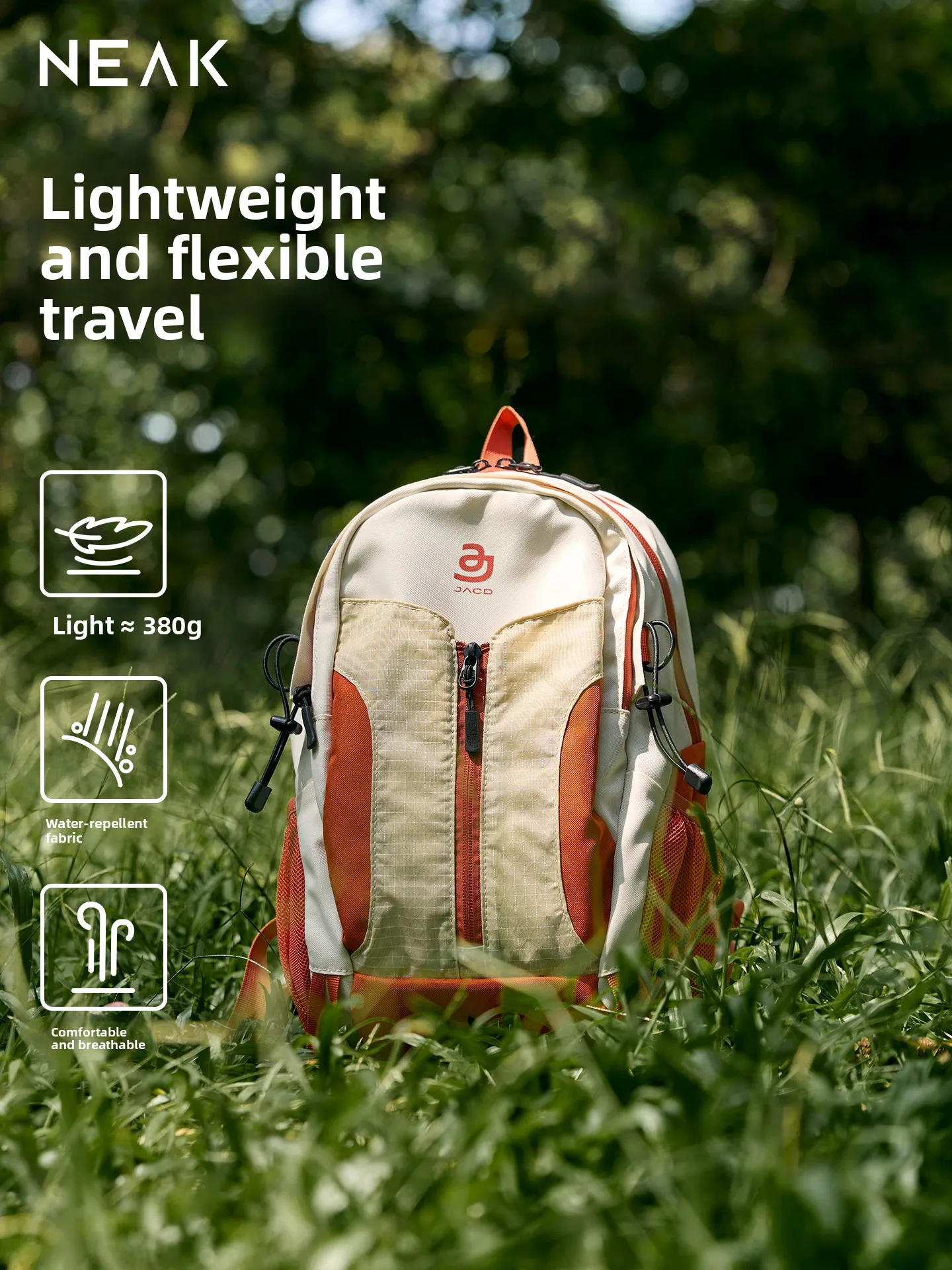 neak-women's-outdoor-waterproof-hiking-backpack-ultra-lightweight-mountain-climbing-bag-double-shoulder-bag-fitness-traveling