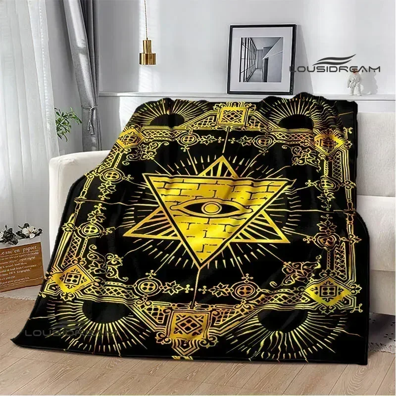 يو أوه! Cobertor De Flanela Com Cartão Impresso، Macio e Confortable، Casa E Viagem، Forros De Cama، Presente De Aniversario