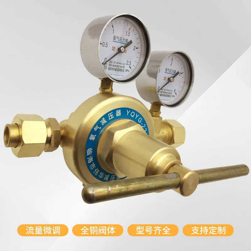Oxygen pressure reducer YQYG-224 point valve box pipeline propane high flow YQJ-224 acetylene YQEG-224