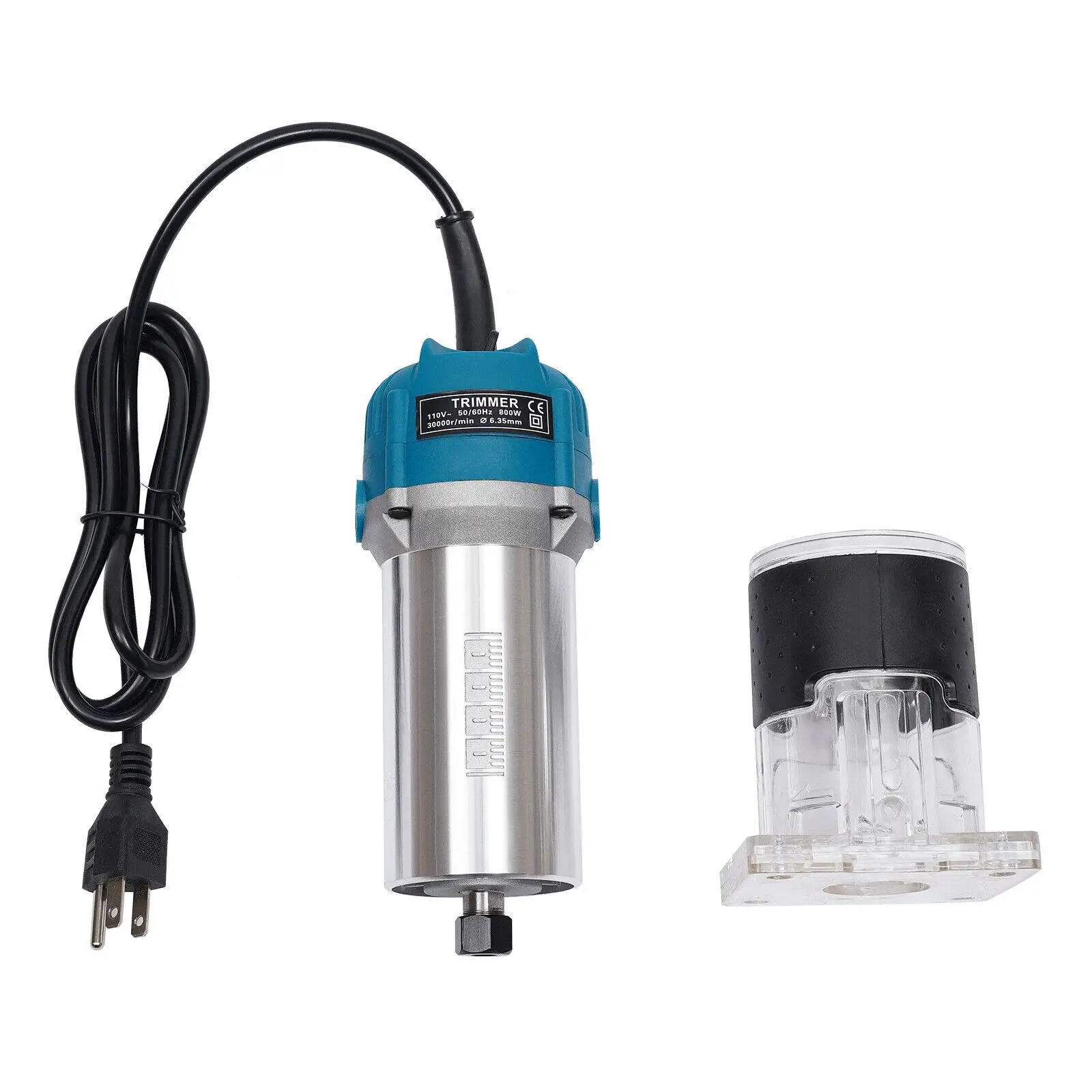 1/4 "Router Trimming Tool Joiner Rand Milling Machine Woodworking Cutter 110V