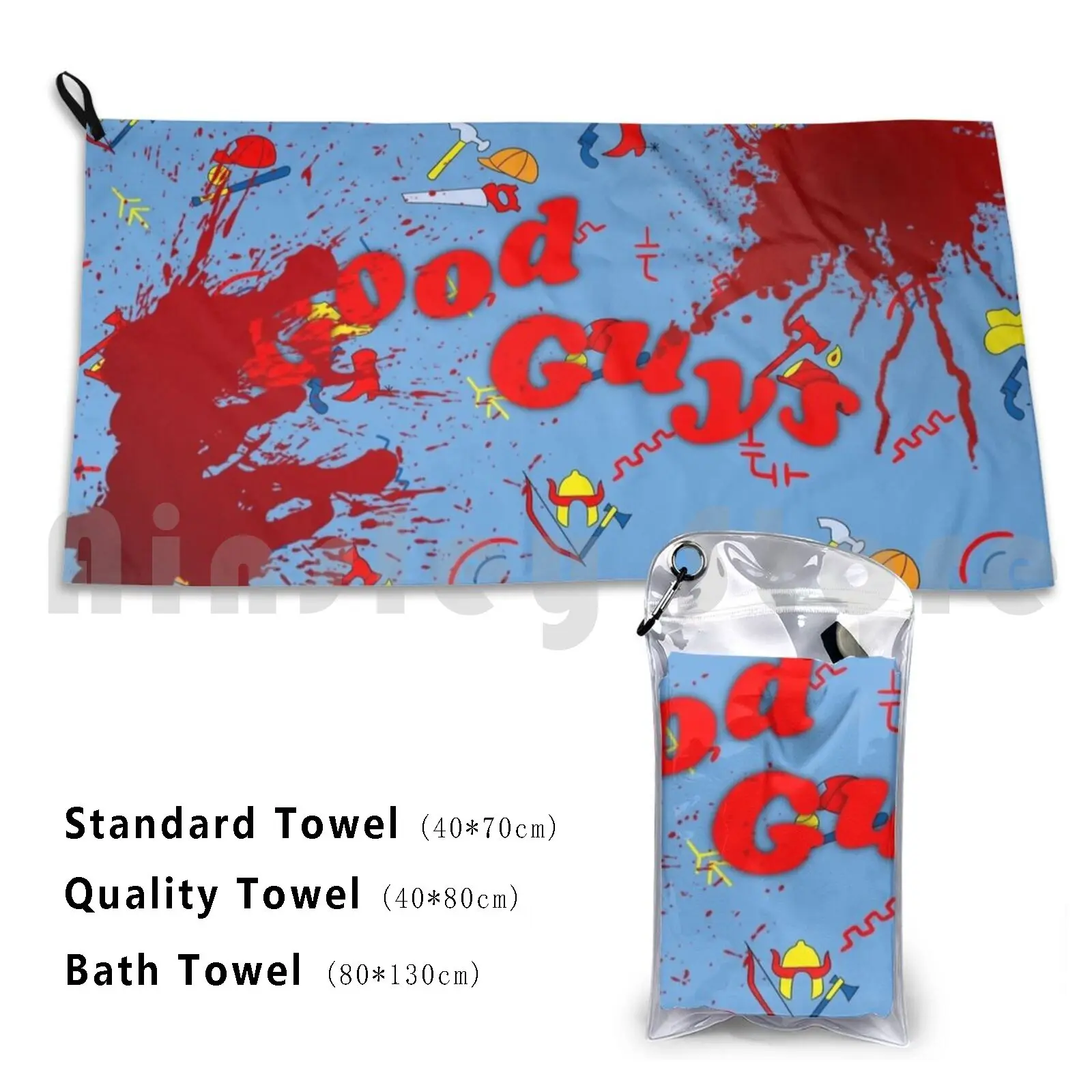 Good Guys Beach Towel Quick Dry Quality Towel Chucky Childs Play Bride Of Chucky Good Guys Good Guy Doll Good Guys Doll