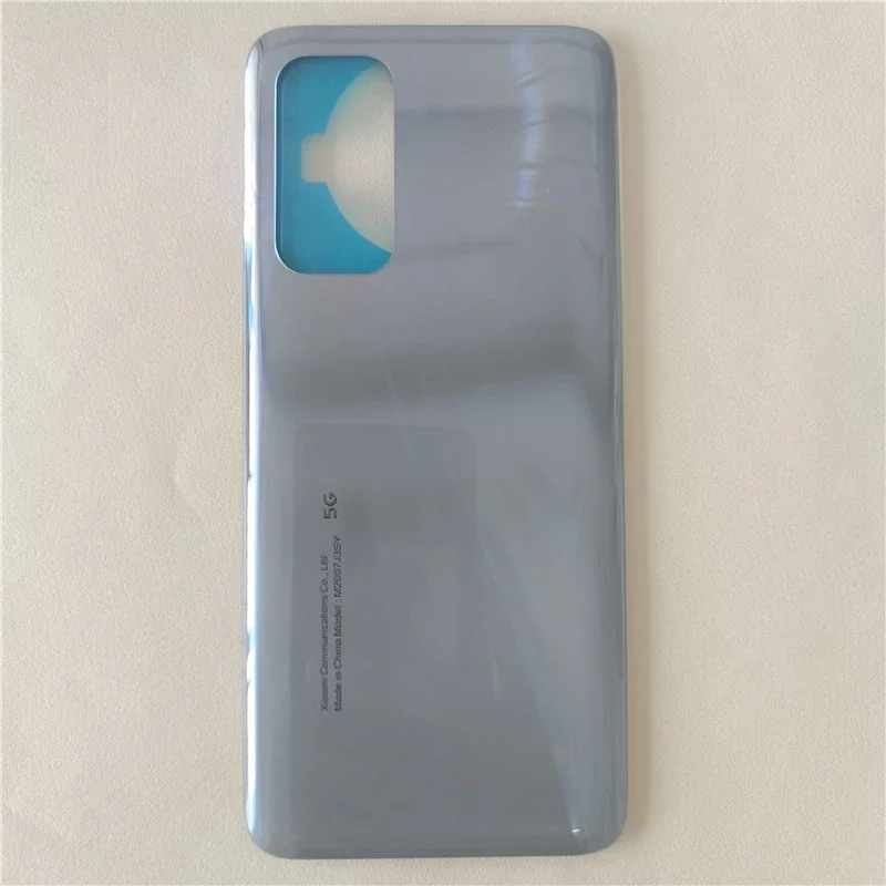 For Xiaomi Mi 10T Pro 5G Battery Back Cover 3D Glass Panel For Xiaomi Mi10T Rear Door Battery Housing Case Adhesive Replace