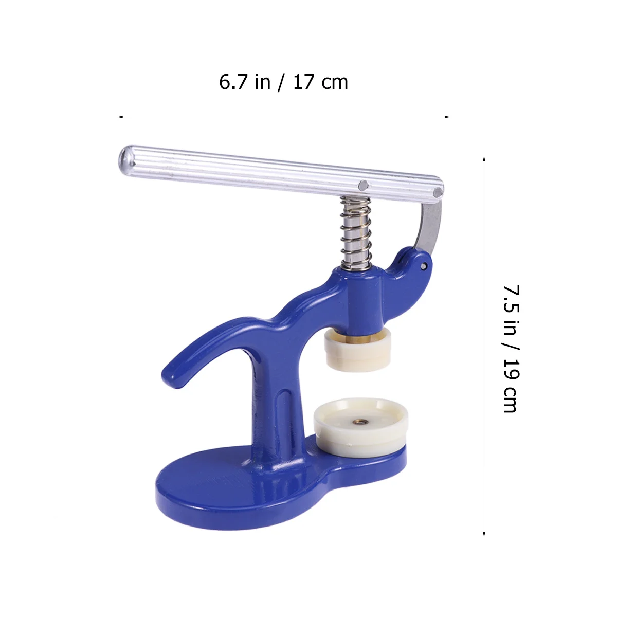 Bekijk Press Set Plastic Repair Tool Remover Back Case Closer Crystal Glass Fitting Universele horlogemaker