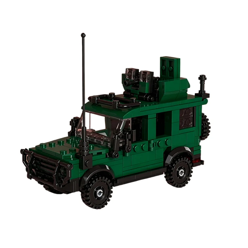 Multirole Off-Road Vehicle Model MOC Building Bricks War Equipment Style Modular Technology Gifts Holiday Assemble Toys Suit