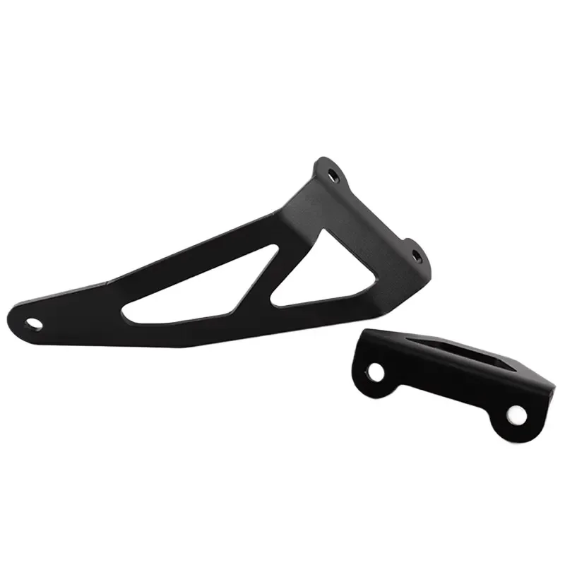 Motorcycle Exhaust Hanger Reinforcement Bracket Foot Peg Removal Mount Compatible with CFMOTO 450MT Modified Accessories