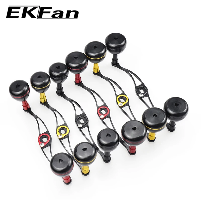 EKFan 130/140mm Baitcasting-Rollenhebel für A/S/D 7*4/8*5mm Loch Ultra-leichter 30g Aluminiumlegierung BC Rollenhebel Köderrollenhebel – Detail 9