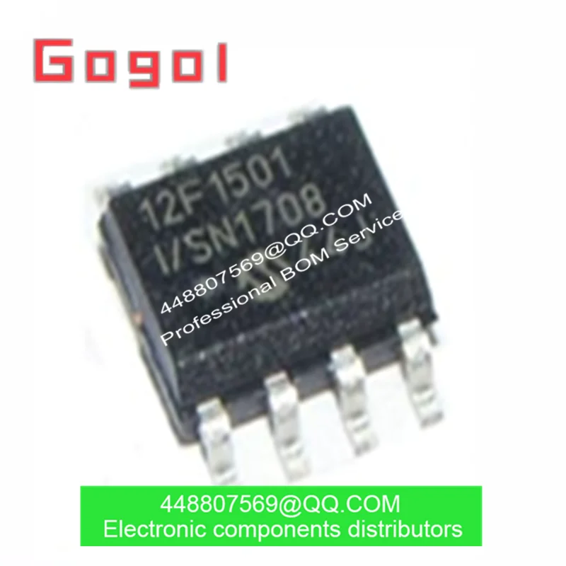 PIC12F1501-I/SN PIC12F1501 SOP8 microcontroller chip is newly imported and sold well 10Pcs