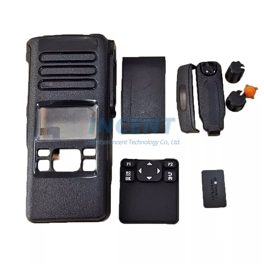 

1Set Walkie Talkie Replacement Front Housing Case Kit For XIR P8660 DP4600 DP4601 Two Way Radio