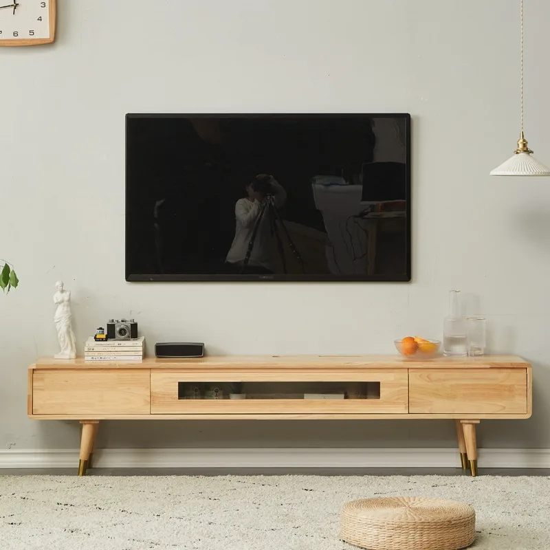 

Wood Modern Tv Cabinets Display Console Salon Shelf Monitor Lowboard Tv Cabinets Floor Muebles Para El Hogar Luxury Furniture