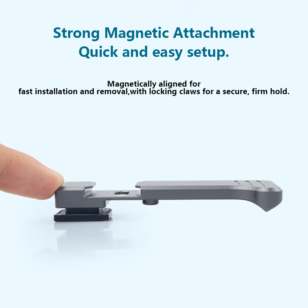 

Street Grip Kit for DJI Osmo Action 6 Hand Grip Mount Quick Release Metal Cage Protection Frame Camera Expansion Accessories