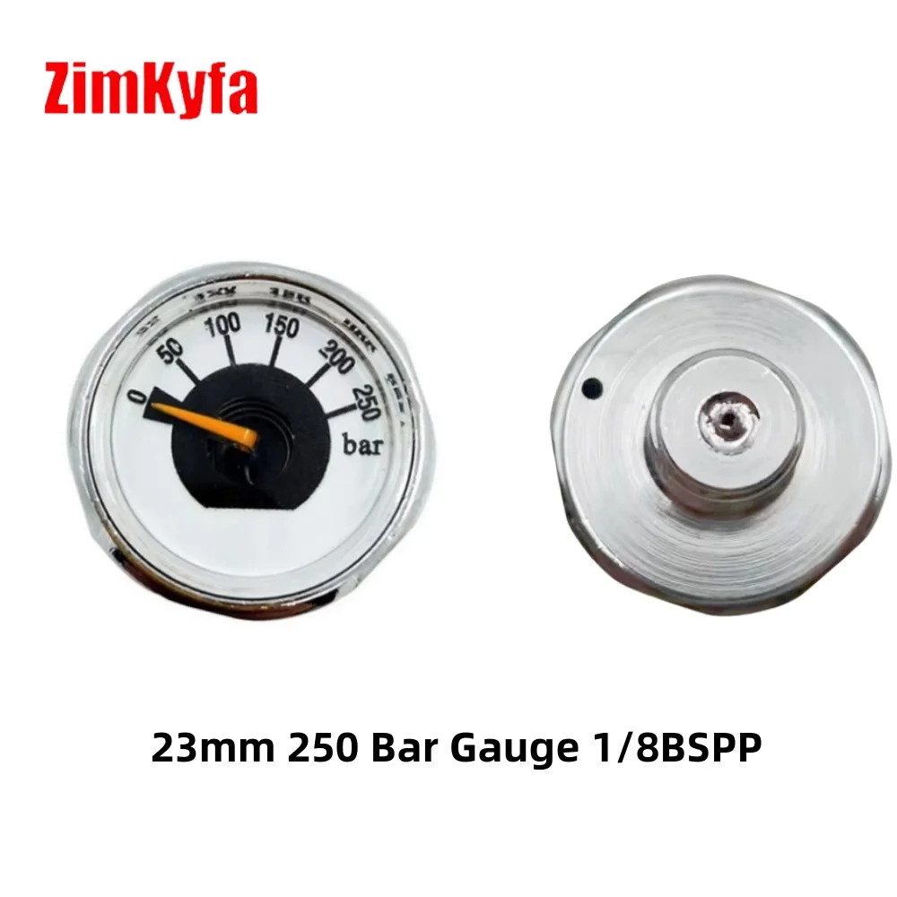 HPA Mini 1/8BSPP 1/8NPT Manometer Manometer Gasflasche Nachfüllregler Armaturen – Detail 3