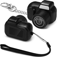 Mini Keychain Camera1080P 2MP Mini Body Camera, Portable Micro Video Camcorder with 0.96inch Display for Kids Students Travel