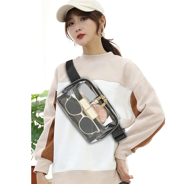 Pvc belt bag shop