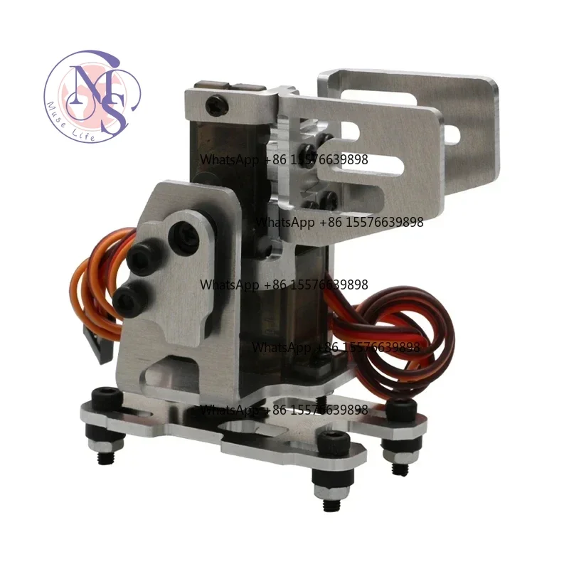 1Set Dual-Axis Pan Tilt Gimbal Bracket, With 9G Metal Servos, 29x29mm Camera Mount for FPV Head Tracker