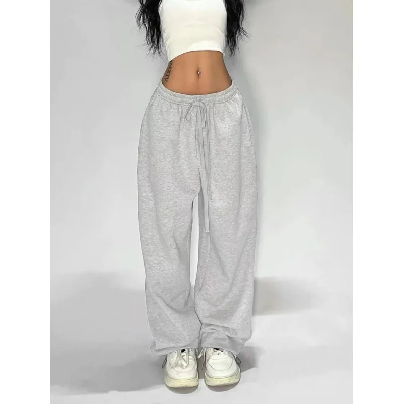 

Vintage Casual Pants Jazz Street Dance Sports Sweatpants Loose Trendy Street Wide-leg Long Pants