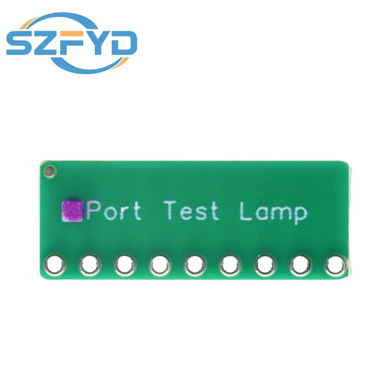 8-segment LED Port Test Lamp Indicator Running Water Port Test Lamp Red, Green And Blue Colors Optional