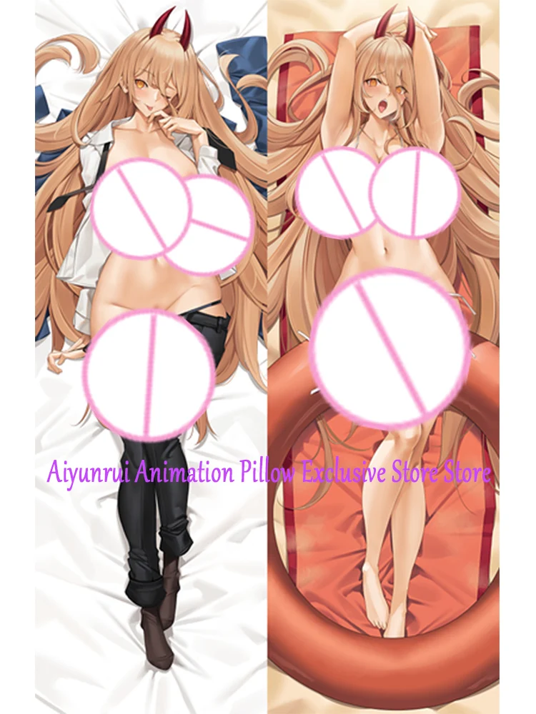 

Anime Dakimakura Pillow Case Power Sexy and Busty Beautiful Girl Double-Sided Halloween Decoration