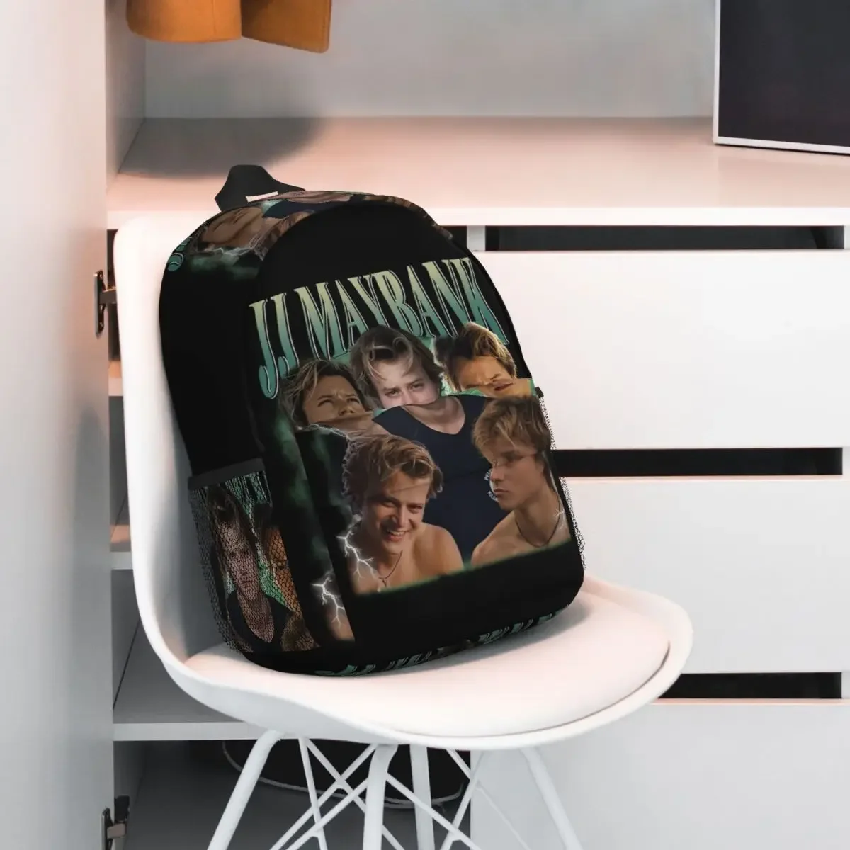 Retro JJ Maybank Bootleg 90s Style Backpacks Teenager Bookbag Students School Bags Travel Rucksack Shoulder Bag Large Capacity