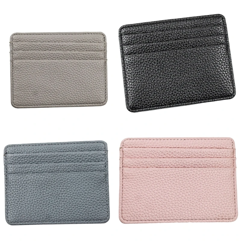 Sophisticated Leather Card Holder Practical and Stylish Coin Purse Slim Wallet Suitable for Travel and Shopping