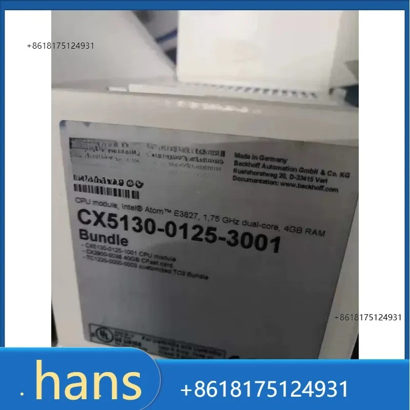 2026 Factory Direct Sales BECKHOFF CX5130-0121-4GB and , sent on the same day in stock.