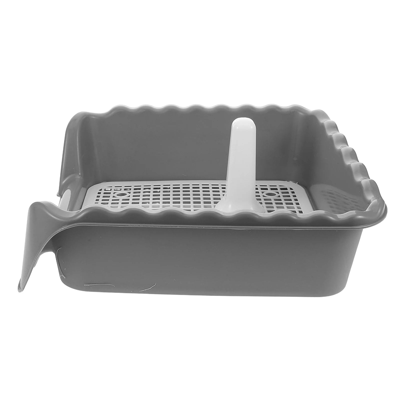 

Medium-sized Dog Toilet Indoor Potty Holder Large Pee Pad Tray Plastic Training